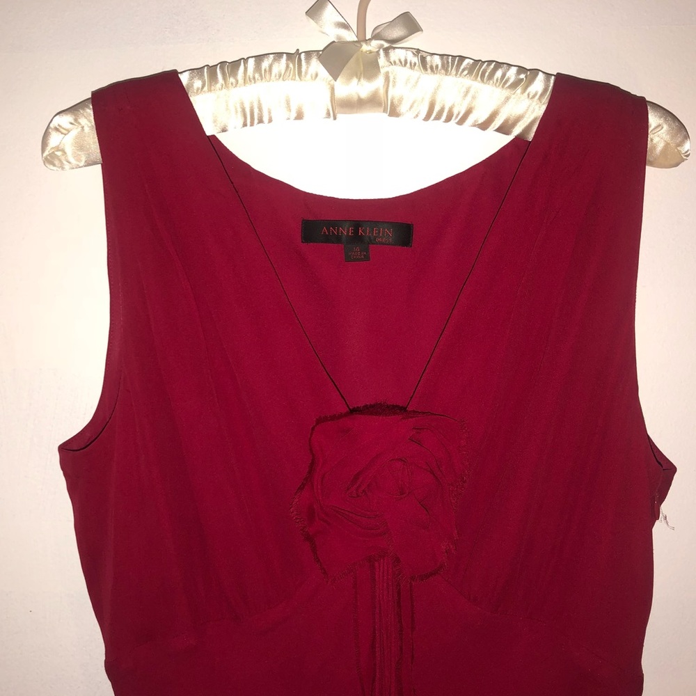 Anne Klein Red Dress